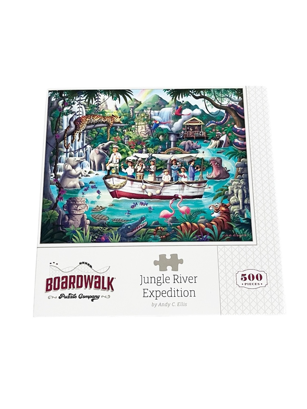 NIB Boardwalk Jungle River puzzle